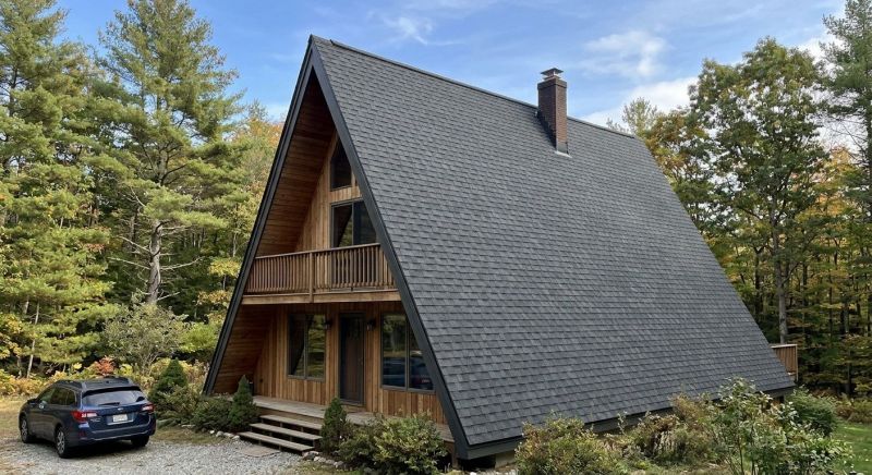 A Frame Roof Installation in Mount Pocono, PA