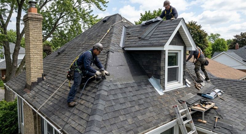 A Frame Roof Repair in Mount Pocono, PA
