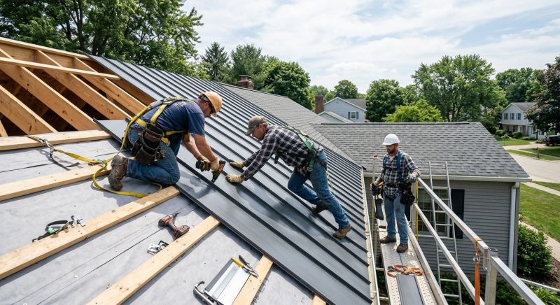 Aluminum Roof Installation in Brodheadsville, PA