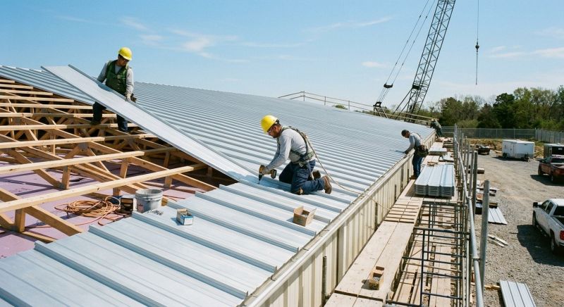 Aluminum Roof Installation in Saylorsburg, PA
