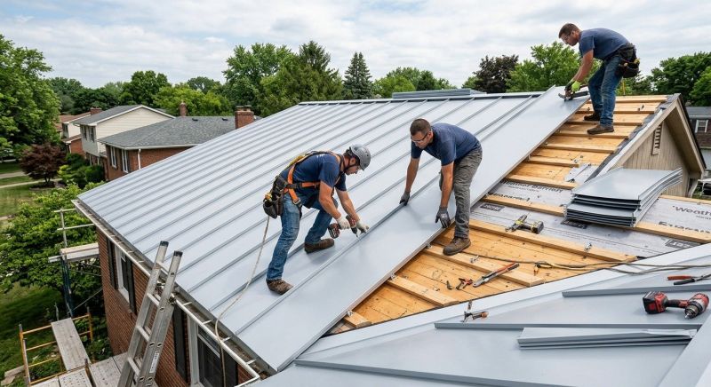 Aluminum Roof Installation in Swiftwater, PA