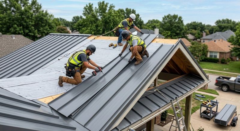 Aluminum Roof Installation in Tafton, PA