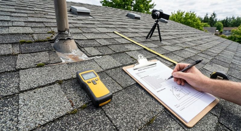 Asphalt Roof Inspection in Albrightsville, PA