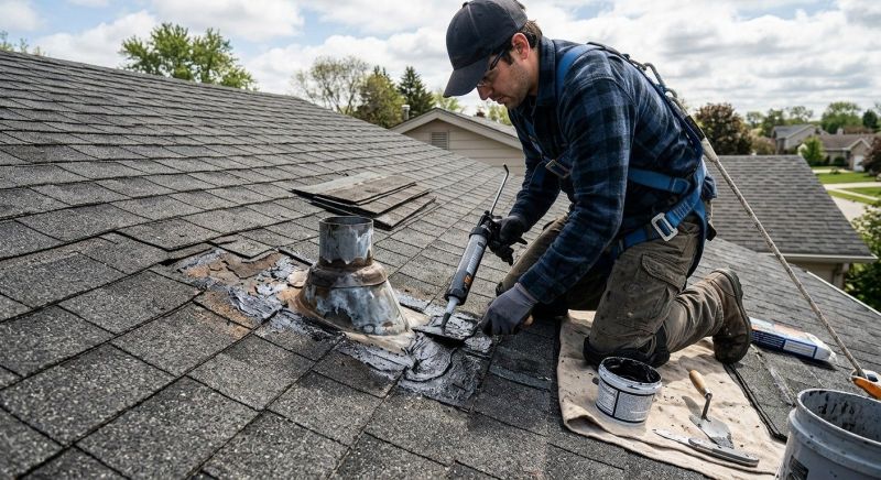 Asphalt Roof Leak Repair in Cresco, PA