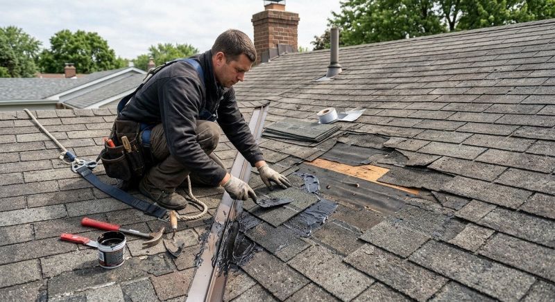 Asphalt Roof Leak Repair in Mount Bethel, PA