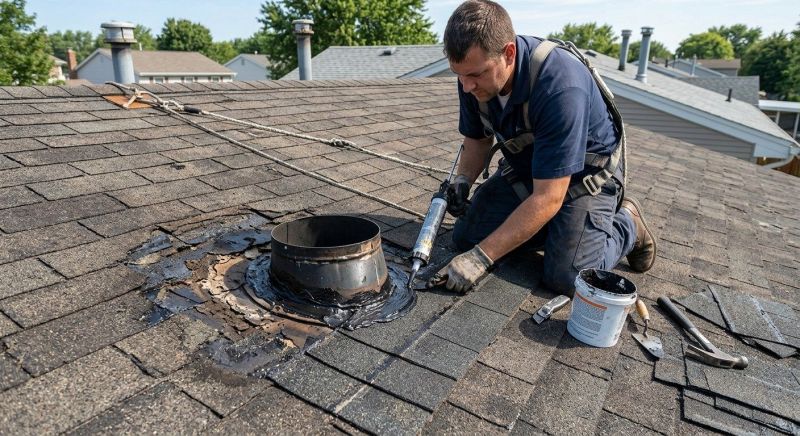 Asphalt Roof Leak Repair in Tobyhanna, PA