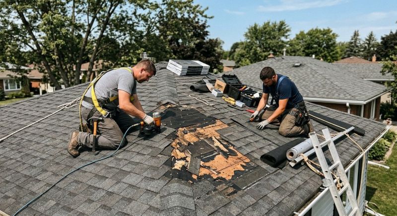 Asphalt Roof Repair in Albrightsville, PA