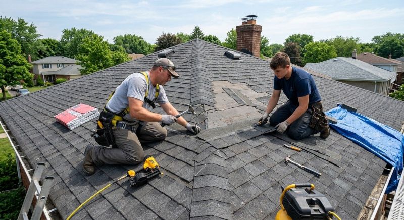 Asphalt Roof Repair in Swiftwater, PA