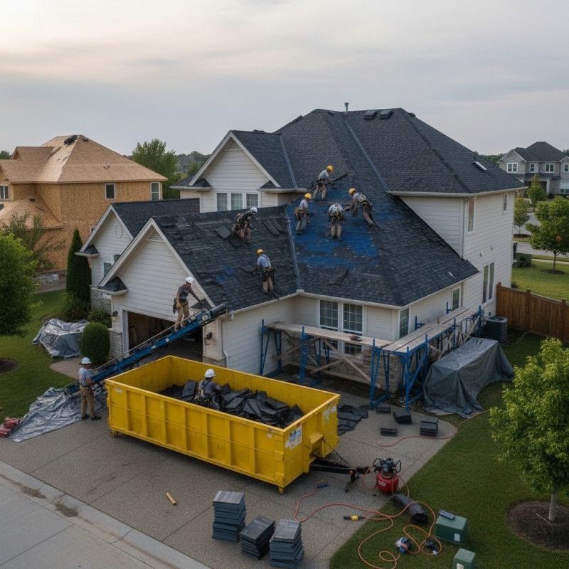 Asphalt Roof Replacement in Long Pond, PA
