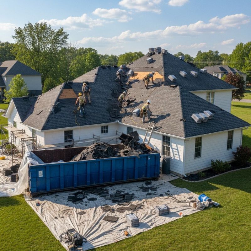 Asphalt Roof Replacement in Mount Bethel, PA