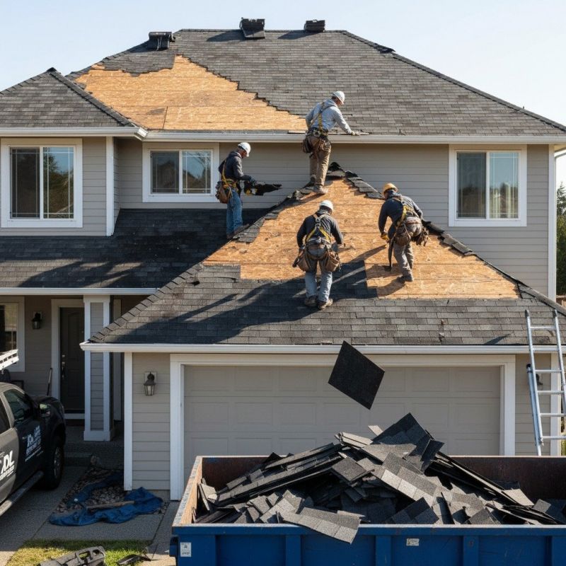 Asphalt Roof Replacement in Scotrun, PA