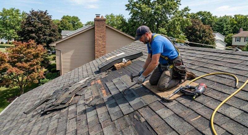 Asphalt Shingles Repair in Effort, PA