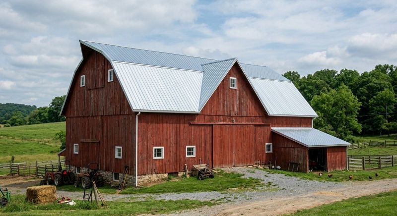 Barn Roof Replacement in Swiftwater, PA