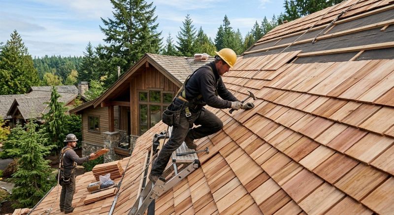 Cedar Roof Installation in Blairstown, NJ
