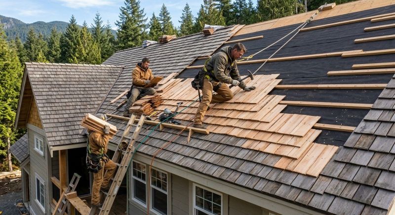 Cedar Roof Installation in Stroudsburg, PA