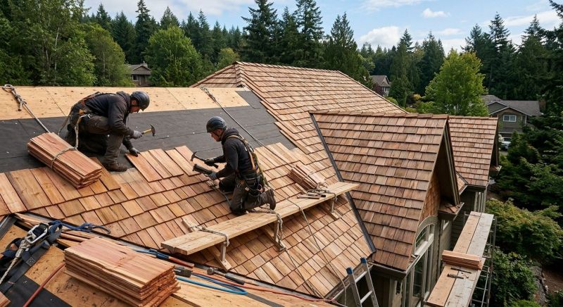 Cedar Roof Installation in Stroudsburg, PA