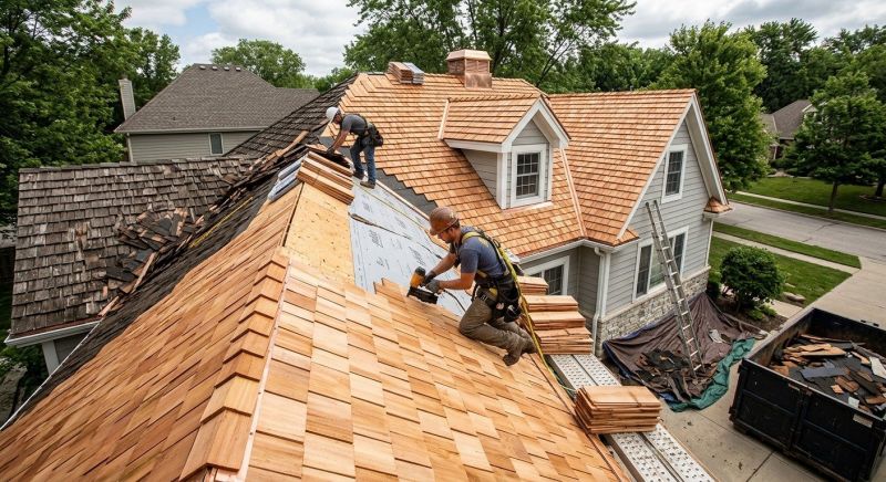 Cedar Roof Replacement in Mount Bethel, PA