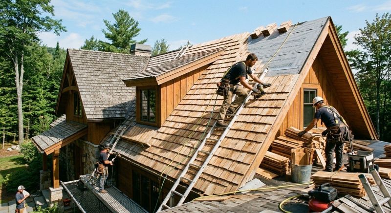 Cedar Roof Replacement in Stroudsburg, PA