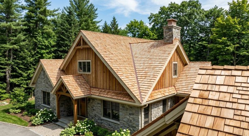 Cedar Shake Roof Construction in Saylorsburg, PA