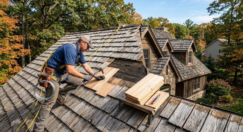 Cedar Shingles Repair in Tafton, PA