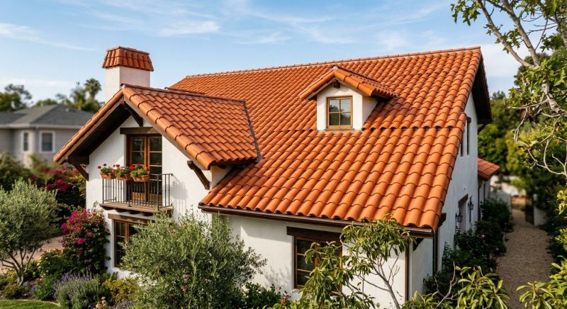 Clay Tile Roofing Installation in Mount Pocono, PA