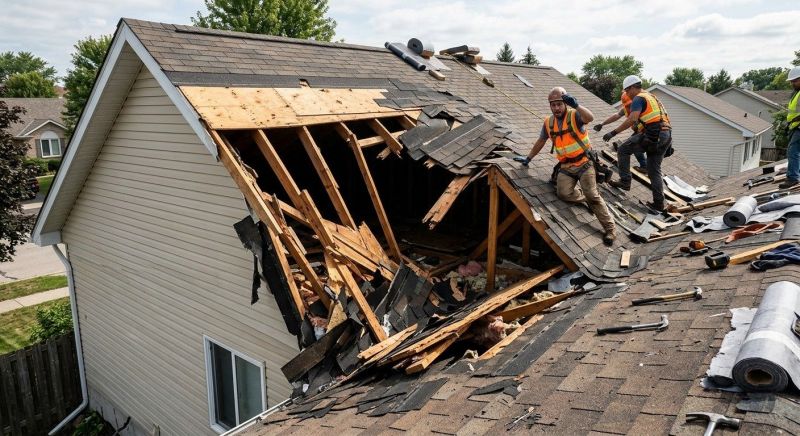 Collapsing Roof Repair in Mount Pocono, PA