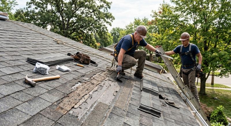 Damaged Roof Repair in Cresco, PA