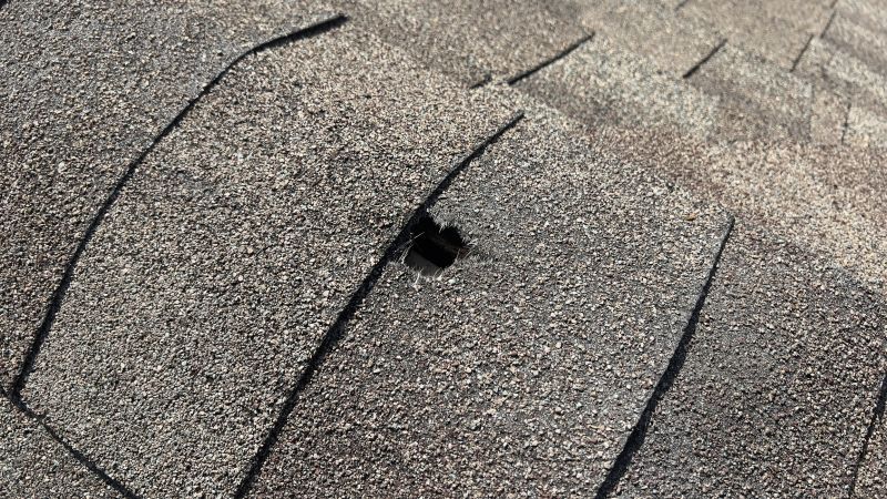 Damaged Roof Repair in Newfoundland, PA