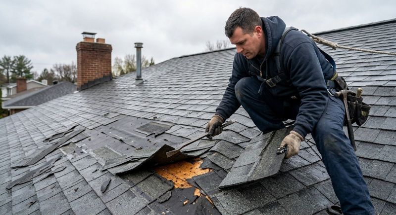 Damaged Roof Replacement in Effort, PA