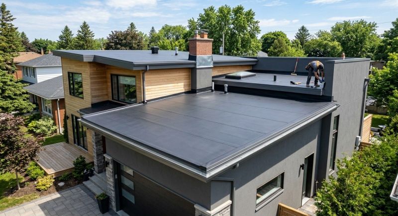 Epdm Roof Installation in Newfoundland, PA