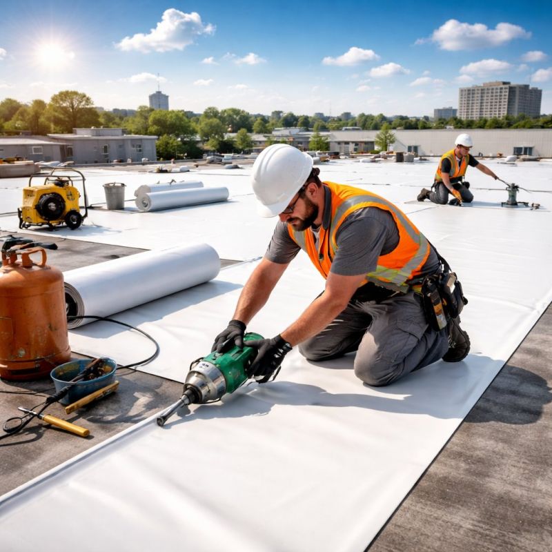 Epdm Roof Installation in Newfoundland, PA