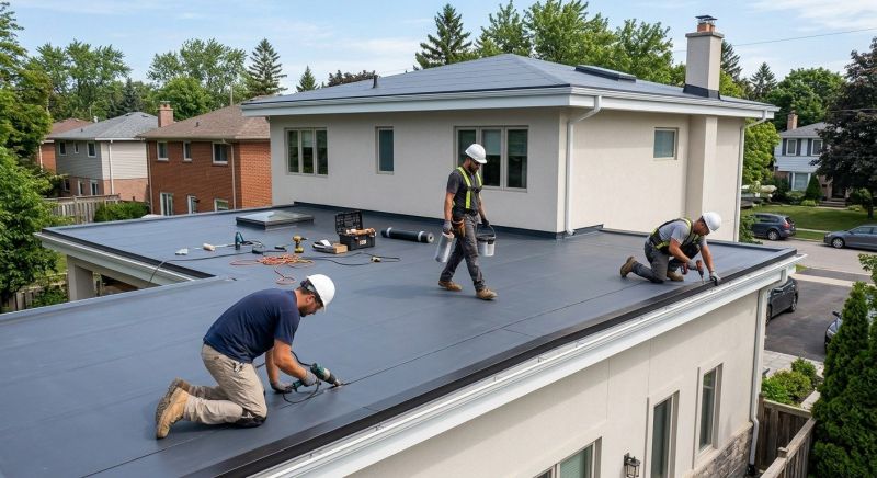 Epdm Roof Installation in Tobyhanna, PA