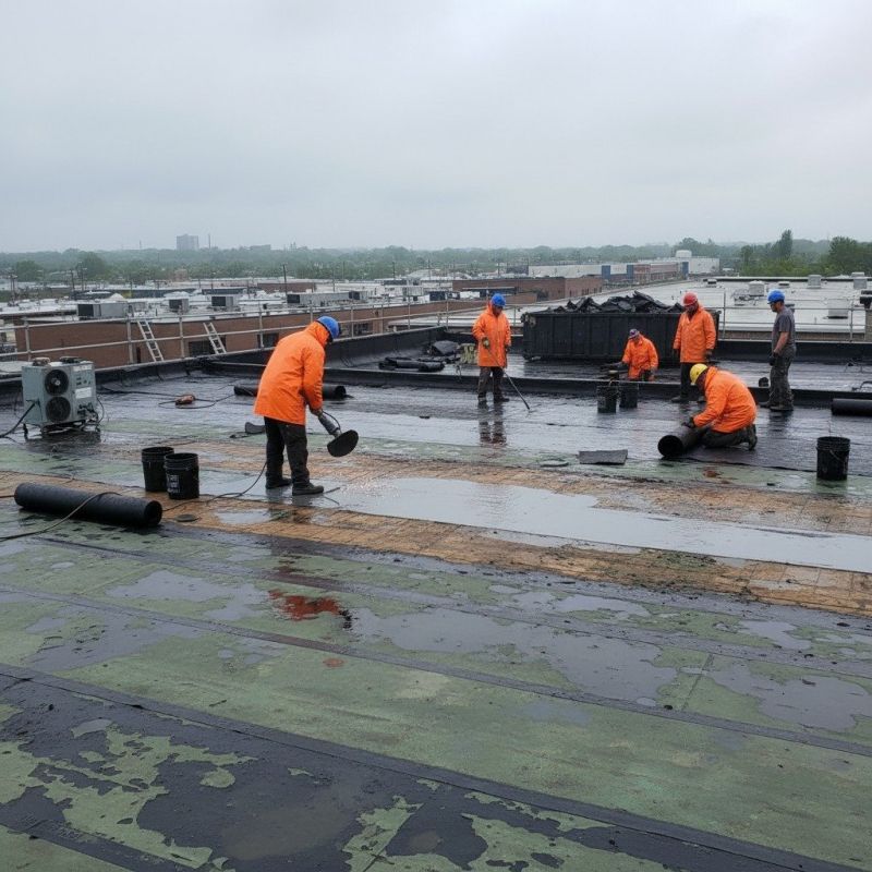 Flat Roof Repair in Albrightsville, PA