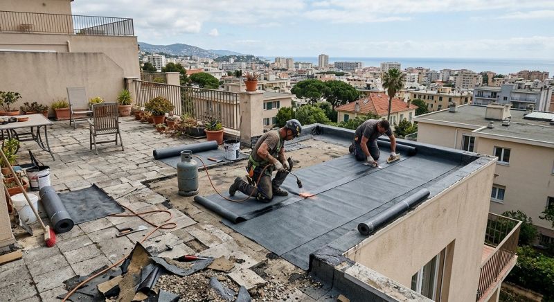 Flat Roof Repair in Newfoundland, PA