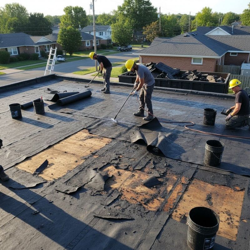Flat Roof Repair in Scotrun, PA
