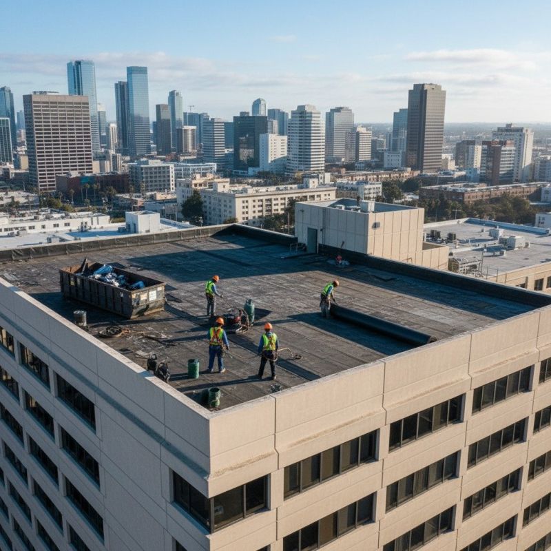 Flat Roof Replacement in Monroe County, PA
