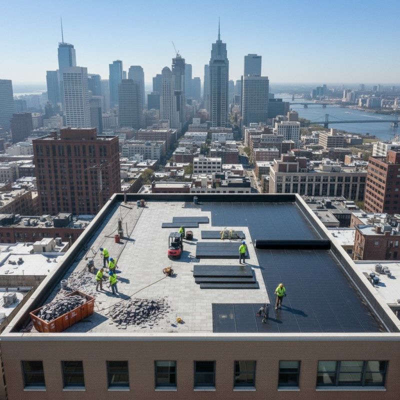 Flat Roof Replacement in Monroe County, PA