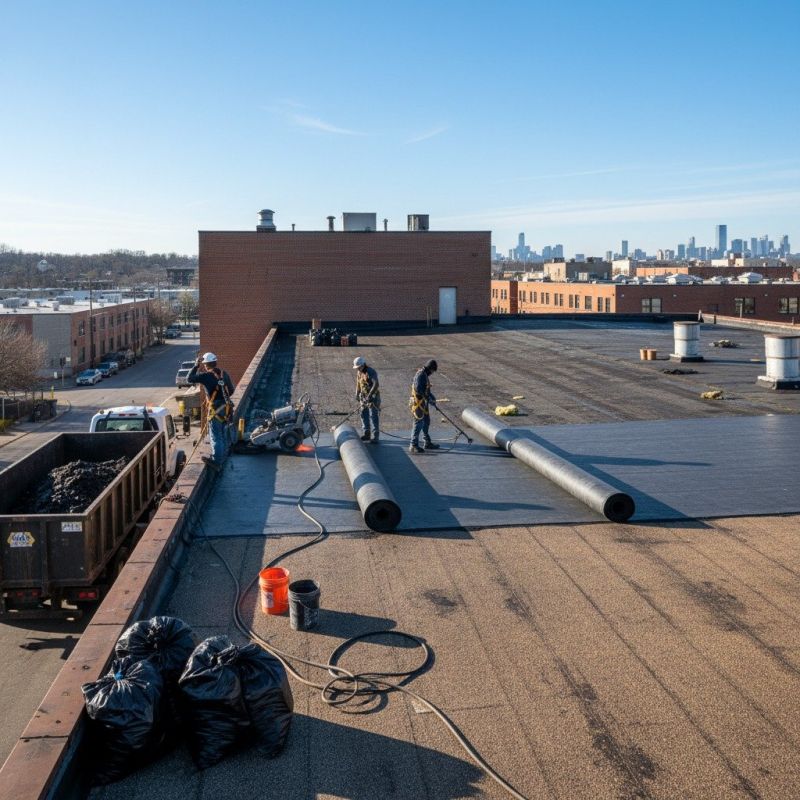 Flat Roof Replacement in Moscow, PA