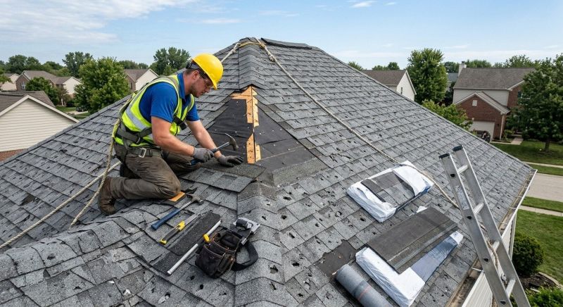 Hail Damage Roof Repair in Lake Ariel, PA