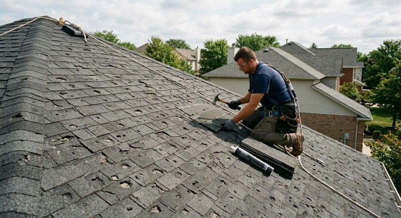 Hail Damage Roof Repair in Tobyhanna, PA