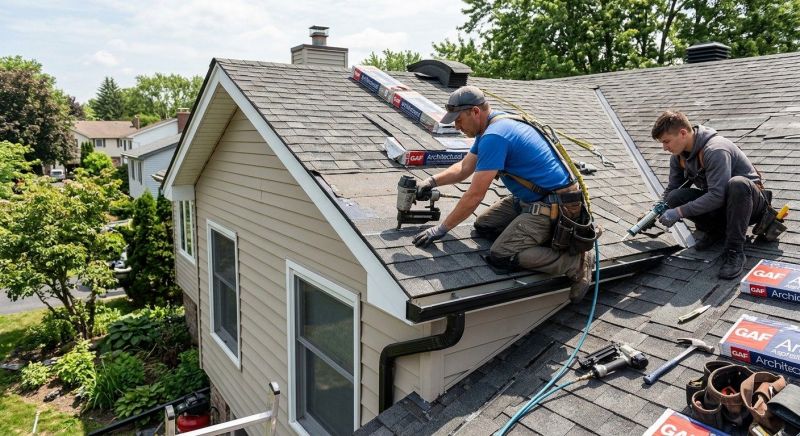 Hip Roof Shingle Replacement in Mount Pocono, PA