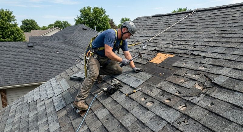 House Roof Repair in Monroe County, PA