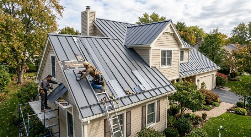 Metal Roof Repair in Pocono Manor, PA