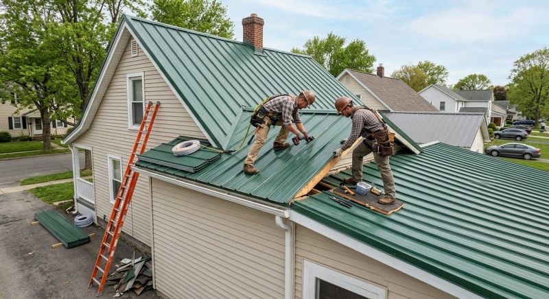 Metal Roof Repair in Tafton, PA