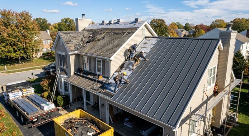 Metal Roof Replacement in Dingmans Ferry, PA