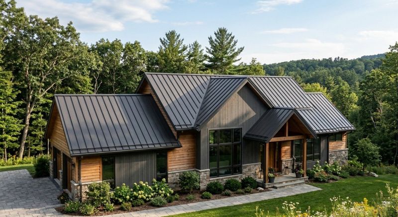 Metal Roof Replacement in Long Pond, PA
