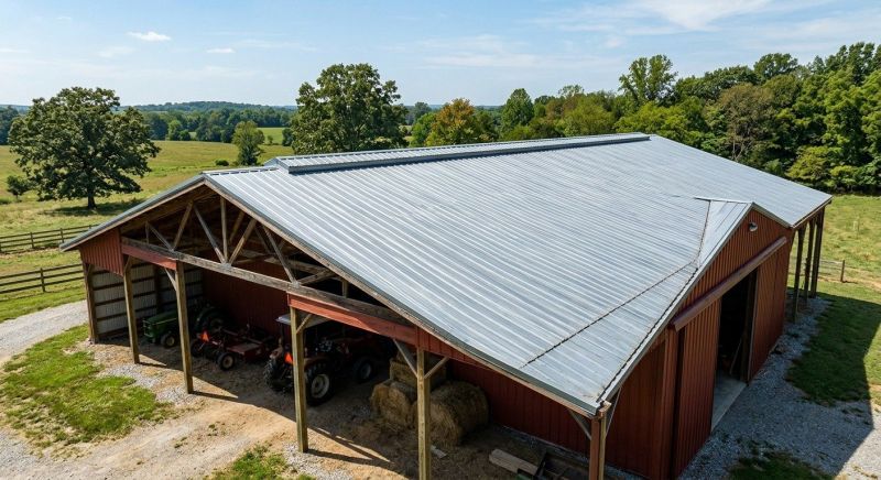 Pole Barn Roof Repair in Moscow, PA