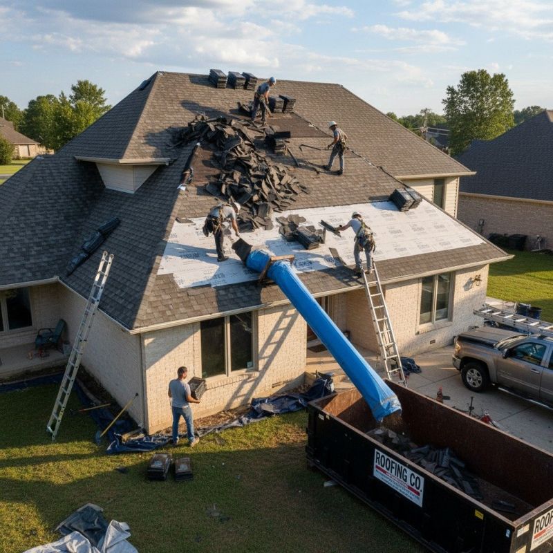 Residential Roof Replacement in Effort, PA