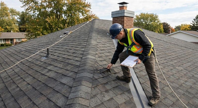 Roof Damage Inspection in Blairstown, NJ