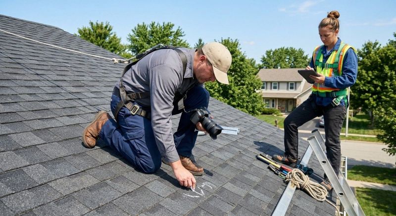 Roof Damage Inspection in Blakeslee, PA